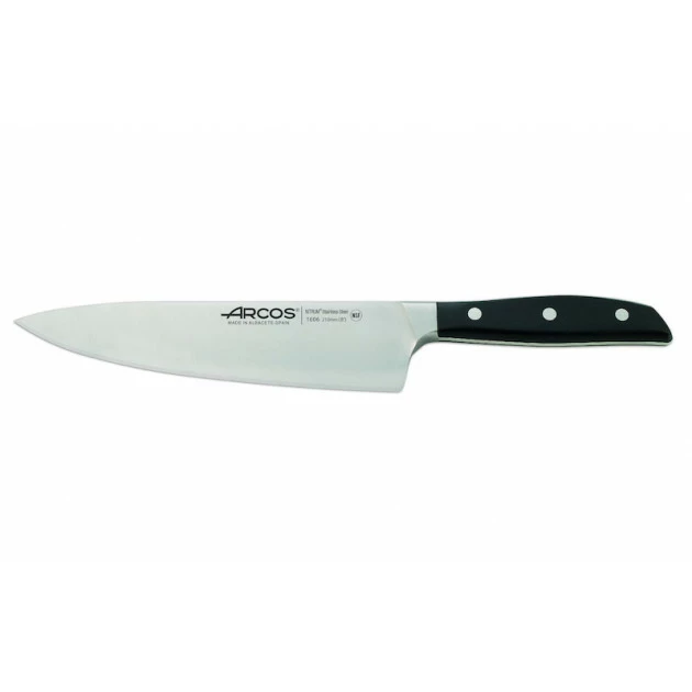 Couteau de Chef 21 cm Arcos MANHATTAN Noir Tout neuf ???? Couteau de Chef 21 cm Arcos MANHATTAN Noir ???? -De Buyer Shop couteau de chef 21 cm arcos manhattan noir