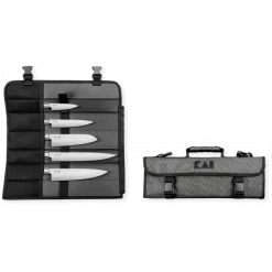 Remise ✔️ Mallette 5 Couteaux de Cuisine Japonais Wasabi Black Kai 🥰