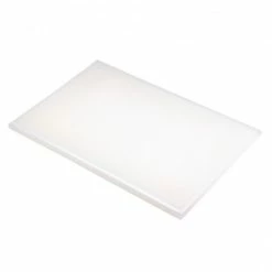 Meilleure vente ⌛ Planche à Découper 40x30 cm H 2cm Polyéthylène Blanc ????