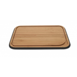 Meilleure vente 🧨 Planche à Découper Bambou avec Rigole 25 x 17,5 cm Noir Pebbly 💯