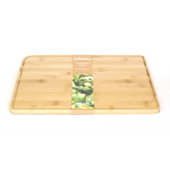 Bon marché 👍 Planche à Découper Bambou avec Rigole 37 x 29 cm Pebbly 🌟
